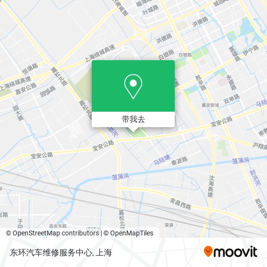 东环汽车维修服务中心地图