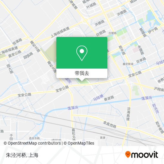 朱泾河桥地图