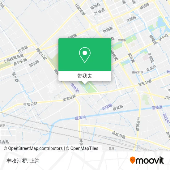 丰收河桥地图