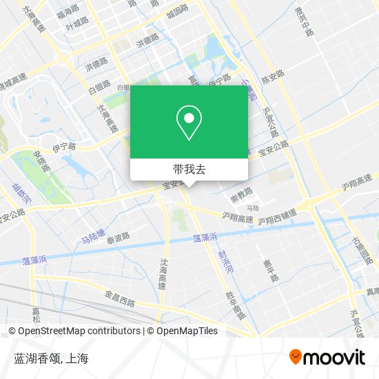 蓝湖香颂地图