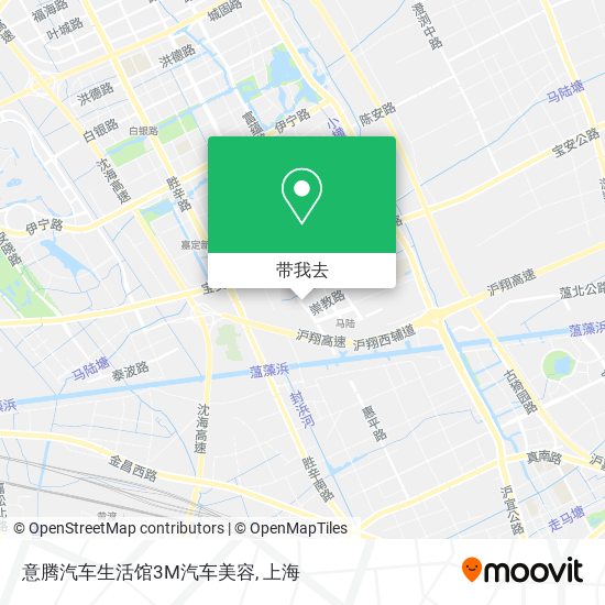 意腾汽车生活馆3M汽车美容地图