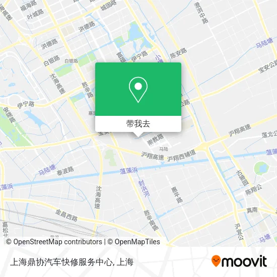 上海鼎协汽车快修服务中心地图