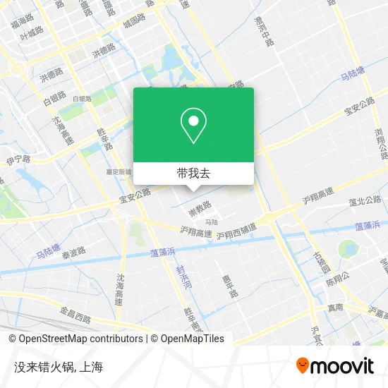 没来错火锅地图
