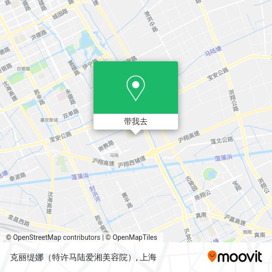 克丽缇娜（特许马陆爱湘美容院）地图
