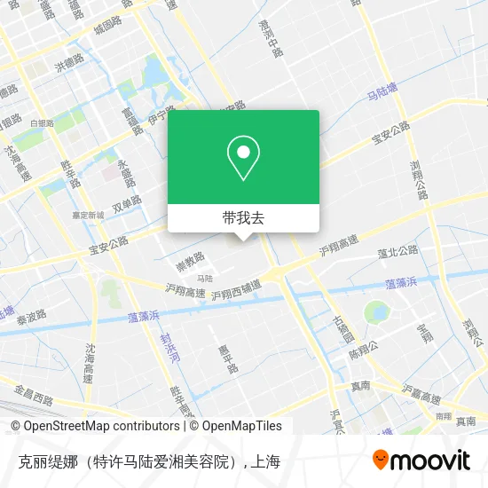 克丽缇娜（特许马陆爱湘美容院）地图
