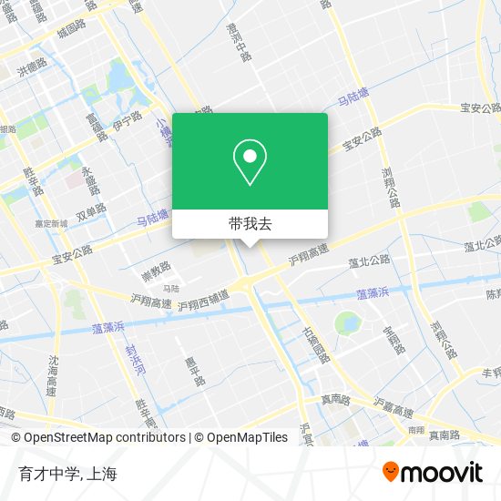 育才中学地图