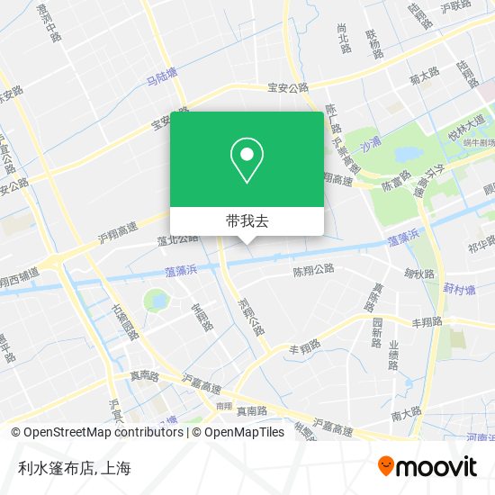 利水篷布店地图