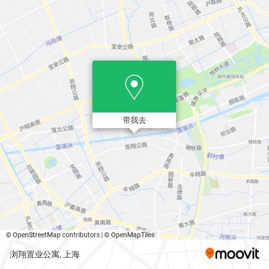 浏翔置业公寓地图