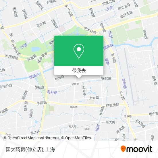 国大药房(伸立店)地图