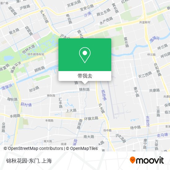 锦秋花园-东门地图