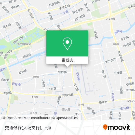 交通银行(大场支行)地图