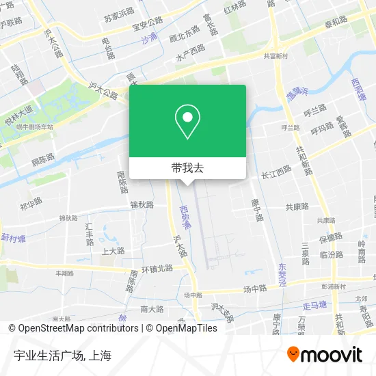 宇业生活广场地图