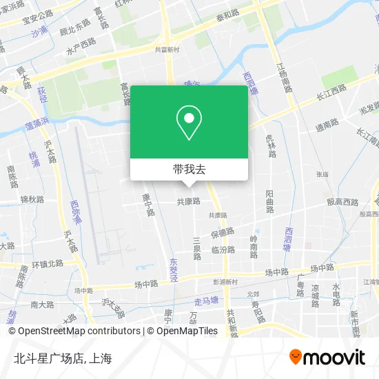 北斗星广场店地图