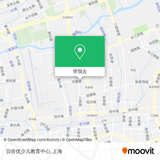 贝倍优少儿教育中心地图