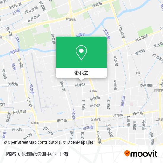 嘟嘟贝尔舞蹈培训中心地图