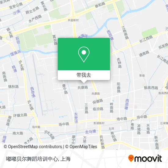 嘟嘟贝尔舞蹈培训中心地图