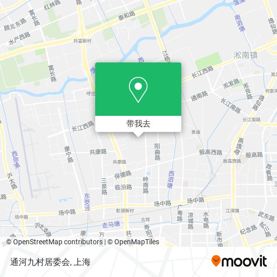通河九村居委会地图