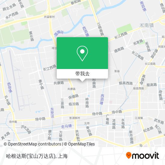 哈根达斯(宝山万达店)地图