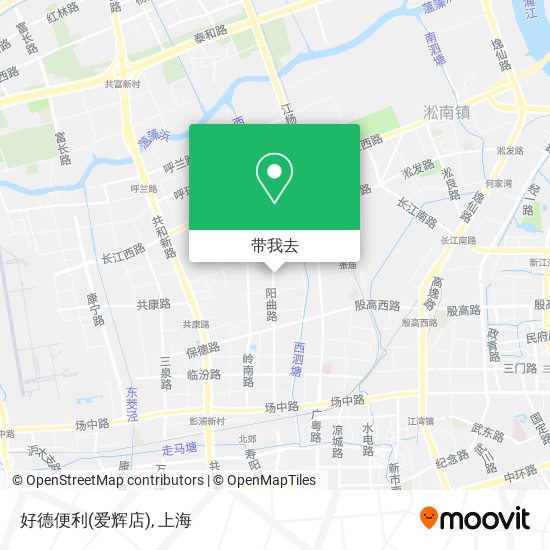 好德便利(爱辉店)地图