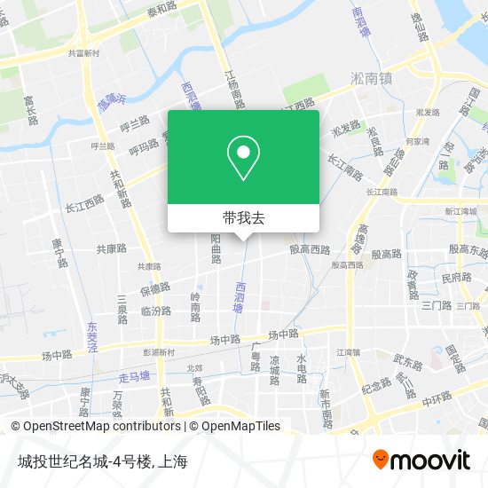 城投世纪名城-4号楼地图