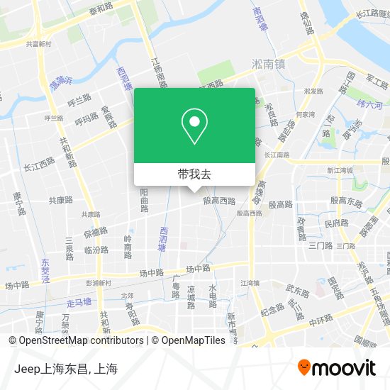 Jeep上海东昌地图