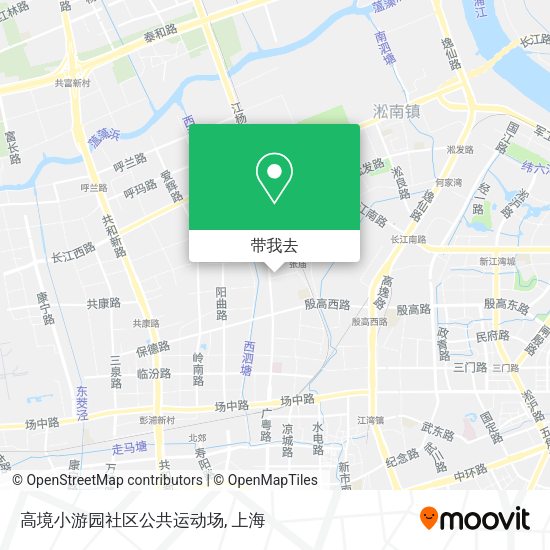 高境小游园社区公共运动场地图