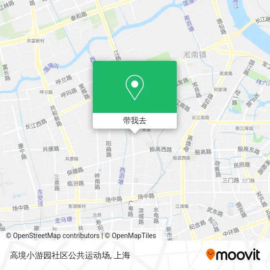 高境小游园社区公共运动场地图