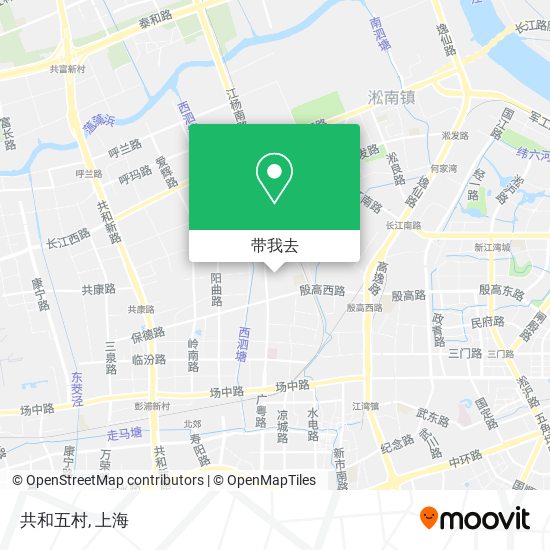 共和五村地图