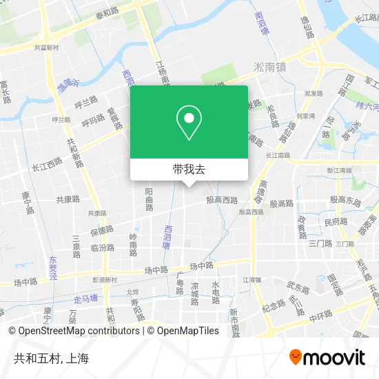 共和五村地图