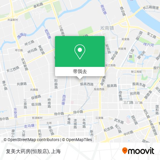 复美大药房(恒殷店)地图