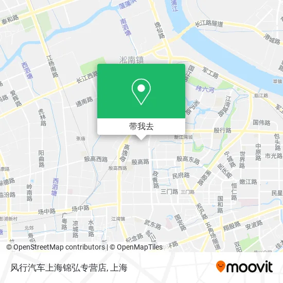 风行汽车上海锦弘专营店地图