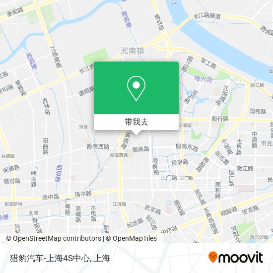 猎豹汽车-上海4S中心地图