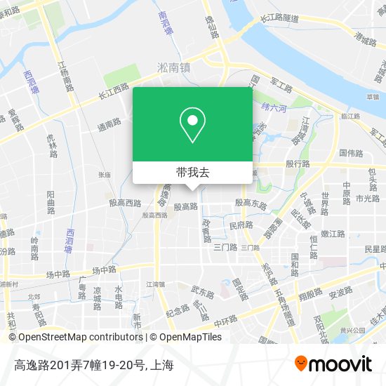 高逸路201弄7幢19-20号地图