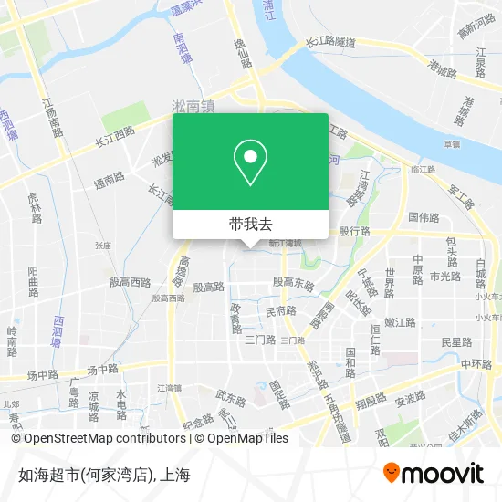 如海超市(何家湾店)地图