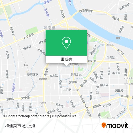 和佳菜市场地图