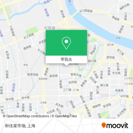 和佳菜市场地图