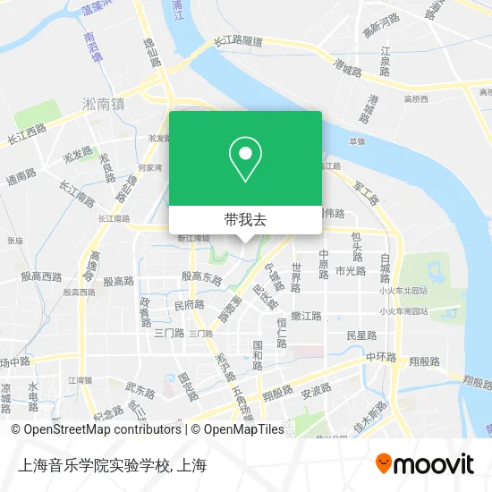 上海音乐学院实验学校地图