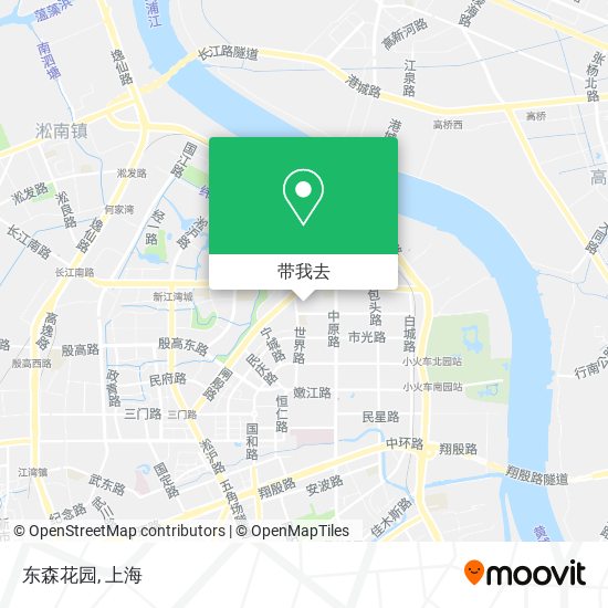 东森花园地图