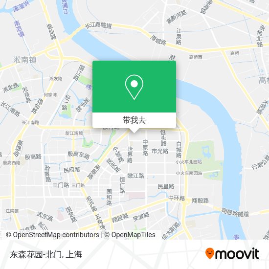 东森花园-北门地图