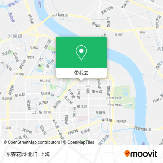 东森花园-北门地图
