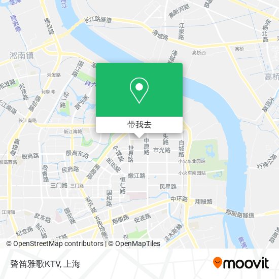 聲笛雅歌KTV地图