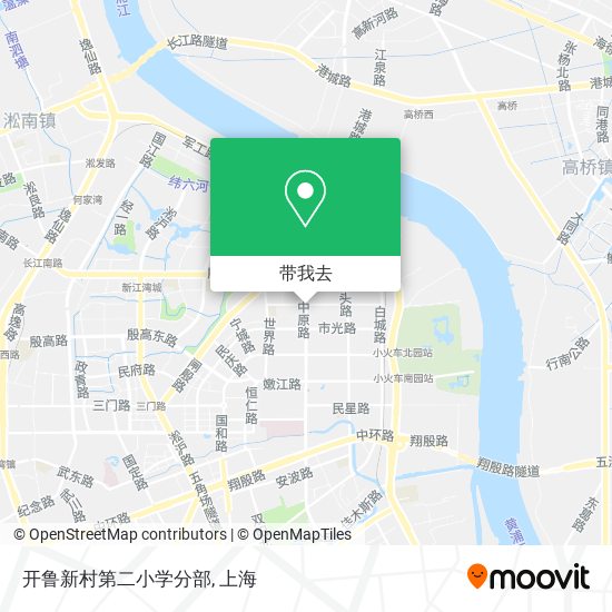 开鲁新村第二小学分部地图