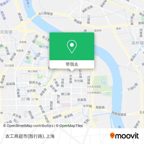 农工商超市(殷行路)地图