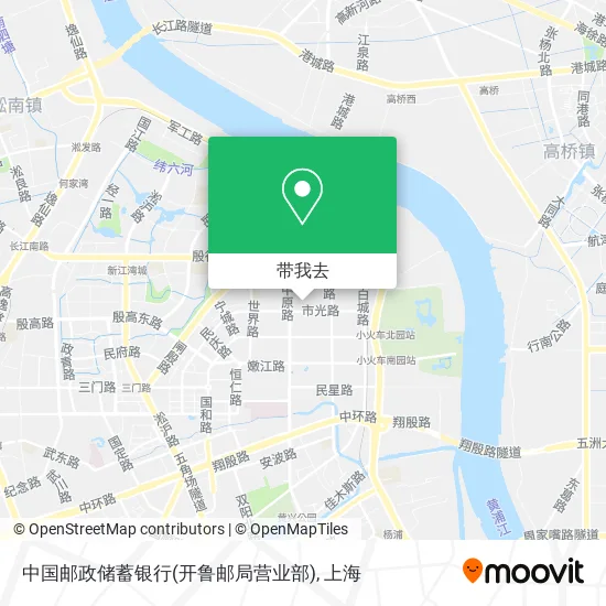 中国邮政储蓄银行(开鲁邮局营业部)地图