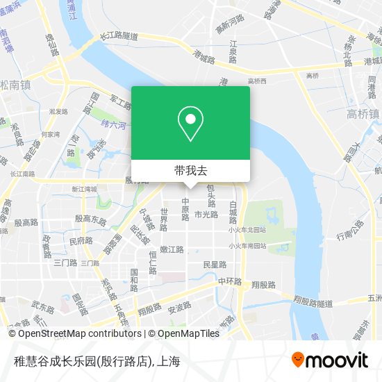 稚慧谷成长乐园(殷行路店)地图