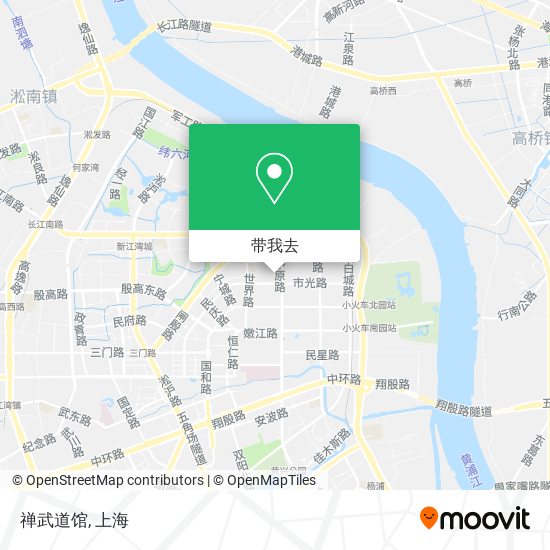 禅武道馆地图