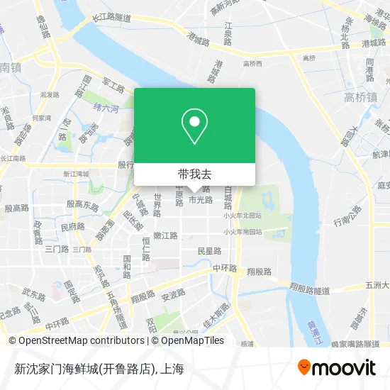 新沈家门海鲜城(开鲁路店)地图
