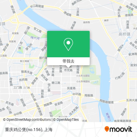 重庆鸡公煲(no.156)地图