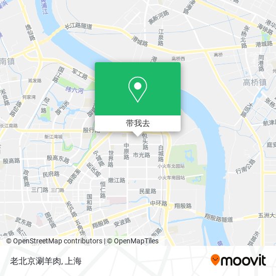 老北京涮羊肉地图
