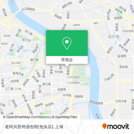 老同兴苏州汤包馆(包头店)地图